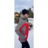 286259 1 trimm cortina red grey melange