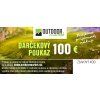 Outdoormarket darkovy poukaz 2020 hodnota 100 E