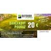 Outdoormarket darkovy poukaz 2020 hodnota 20 E