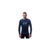 SENSOR MERINO DF CAMP pánské triko dl.rukáv deep blue 02