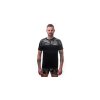 SENSOR MERINO IMPRESS pánské triko kr.rukáv černácamo 03