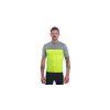 SENSOR CYKLO MOTION pánský dres kr.rukáv celozip neon yellowšedá 03