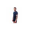 sensor merino active panske triko kr rukav deep blue 01