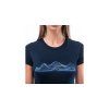 sensor merino active pt mountains damske triko kr rukav deep blue 04
