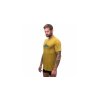sensor merino air pt explore panske triko kr rukav mustard 01