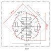 578781 4 coleman octagon blackout