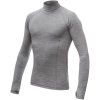 SENSOR MERINO BOLD pánské triko dl.rukáv roll neck cool gray