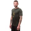SENSOR MERINO AIR PT EARTH pánské triko kr.rukáv olive green2