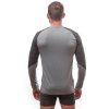 SENSOR MERINO IMPRESS pánské triko dl.rukáv šedá maori4