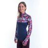 SENSOR COOLMAX THERMO dámská mikina zip deep blue feather 2