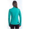 sensor coolmax thermo damska mikina celozip sea green 04