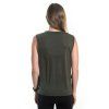 SENSOR MERINO AIR FOX dámské triko bez rukávu olive green4
