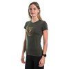 sensor merino air fox damske triko kr rukav olive green2