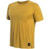 SENSOR MERINO AIR traveller pánské triko kr.rukáv mustard
