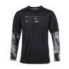 Fresh Trash Men´s Escape Merino Long Sleeve tee black/camo