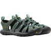 575706 9 keen clearwater cnx leather women mineral blue yellow