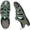 575706 11 keen clearwater cnx leather women mineral blue yellow