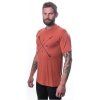 sensor merino active snsr panske triko kr rukav terracotta 02