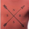 sensor merino active snsr panske triko kr rukav terracotta 05