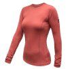SENSOR MERINO ACTIVE dámské triko dl.rukáv terracotta