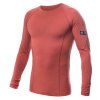 SENSOR MERINO ACTIVE pánské triko dl.rukáv terracotta
