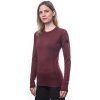 SENSOR MERINO AIR dámské triko dl.rukáv port red2