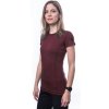 SENSOR MERINO AIR dámské triko kr.rukáv port red 2