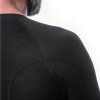 SENSOR MERINO AIR pánské triko dl.rukáv černá5