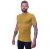 SENSOR MERINO AIR pánské triko kr.rukáv mustard2