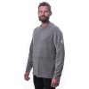 SENSOR MERINO UPPER traveller pánská mikina šedá2