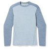 Smartwool CLASSIC THERMAL MERINO BL CREW BOXED pewter blue lead