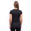 SENSOR MERINO AIR BLOOM dámské triko kr.rukáv černá3