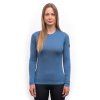 SENSOR MERINO AIR dámské triko dl.rukáv riviera blue2