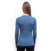 SENSOR MERINO AIR dámské triko dl.rukáv riviera blue3