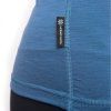 SENSOR MERINO AIR dámské triko dl.rukáv riviera blue5