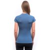 SENSOR MERINO AIR dámské triko kr.rukáv riviera blue3