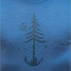 SENSOR MERINO AIR EARTH pánské triko kr.rukáv riviera blue4