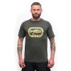 SENSOR MERINO AIR OUTDOORS pánské triko kr.rukáv olive green2