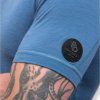 SENSOR MERINO AIR pánské triko kr.rukáv riviera blue4