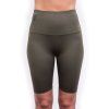 SENSOR INFINITY ECO dámské legíny biker shorts olive green2
