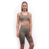 SENSOR INFINITY ECO dámské legíny biker shorts stone grey4