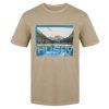 Husky Pánske bavlnené tričko Tee Lake M beige (Veľkosť L)