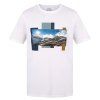 Husky Pánske bavlnené tričko Tee Skyline M white (Veľkosť L)