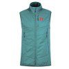hannah kechu vest oil blue burnt olive