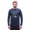 SENSOR MERINO ACTIVE OUTSIDE pánské triko dl.rukáv deep blue3