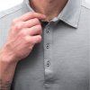 sensor merino active polo panske triko kr rukav seda5