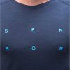 SENSOR MERINO BLEND TYPO pánské triko dl.rukáv deep blue5
