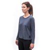 SENSOR MERINO LITE dámské triko dl.rukáv mottled blue2
