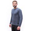 sensor merino lite panske triko dl rukav mottled blue3
