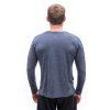 sensor merino lite panske triko dl rukav mottled blue5